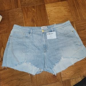 Frame denim, le grand garçon short, size 34, NWT